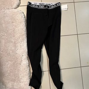 High waist Calvin Klein performance leggings, black, small NWT